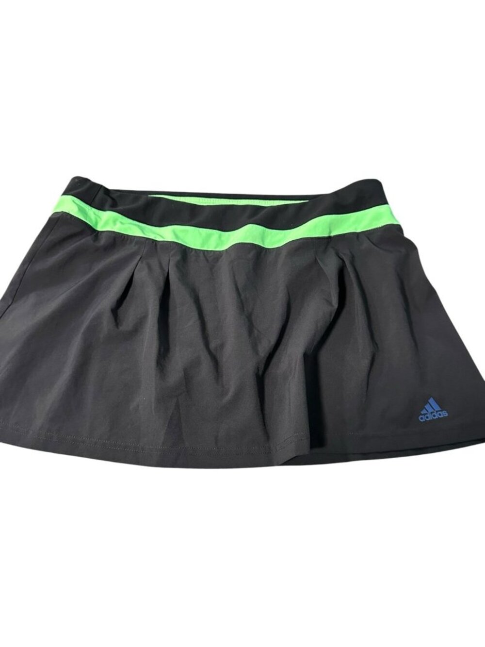 Adidas Climalite Skort Green and Black Size Large Tennis Golf Athletic Active